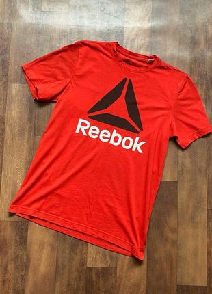 Футболка reebok оригінал червона розмір s2 фото