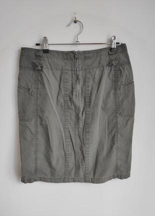 Mexx юбка джинсова катонова мехх фірмова сіра юпка женская джинсовая фирменная2 фото