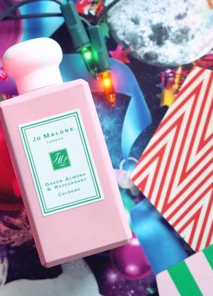 Jo malone green almond & redcurrant cologne оригінал розпив зелений мигдаль та червона смородина3 фото