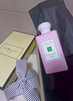 Jo malone green almond & redcurrant cologne оригінал розпив зелений мигдаль та червона смородина6 фото