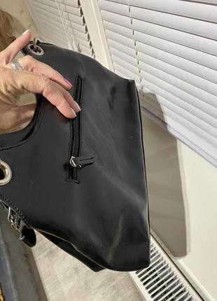 Чорна сумка//сумка сумочка3 фото