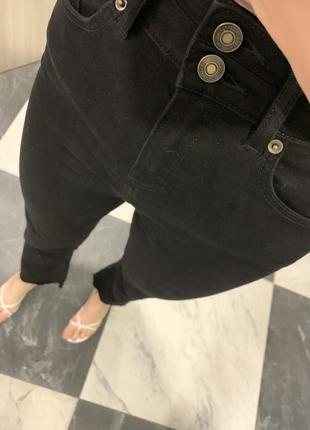 Базові чорні джинси, джинси кльош3 фото