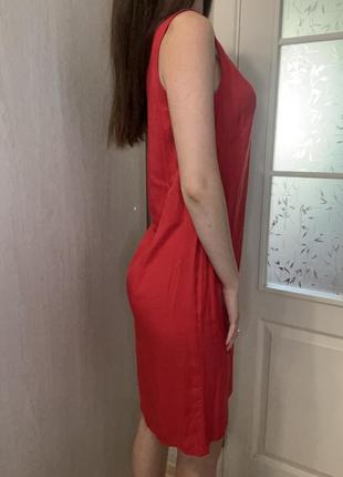 Платье красное4 фото