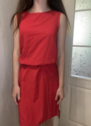 Платье красное5 фото