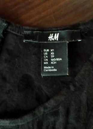 Нарядная маечка " h & m "р.хs камбоджия5 фото