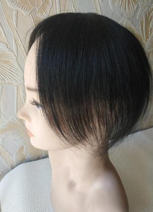 Накладка парик топер шиньон 100%натуральный волос