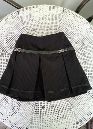 Школьная форма. юбка на кокетке с крупными  складками