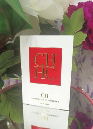 Туалетная вода carolina herrera ch пробник 1.5 мл1 фото