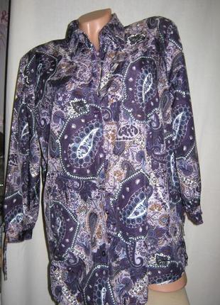 Блузка жіноча кольорова б/в  розмір 46-48