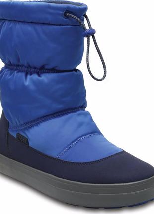 Зимние ботинки crocs lodgepoint pull-on boot w64 фото