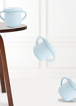 Снічниця силіконова склянка для снеків темно-жовтий ch-y28