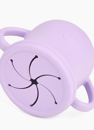 Снічниця силіконова склянка для снеків темно-жовтий ch-y28