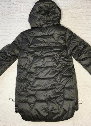 Зимовий зимове пальто на дівчинку дівчинку 140-146 холофайбер6 фото