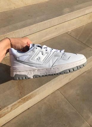 Кроссовки new balance 550 white/grey