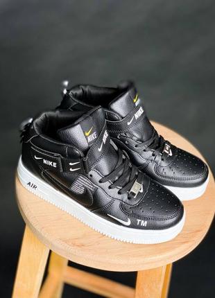 Мужские кроссовки Zapatillas de deporte en rojo Air Force 1 Flyknit 2.0 de Nike tm🔥