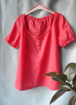 Блузка из тончайшего ситца