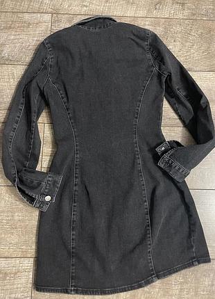 Платье zara authentic denim by trf 10
