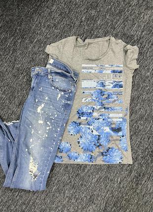 Джинсы mango футболка guess2 фото