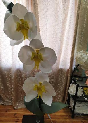 Торшер ростовая орхидея2 фото