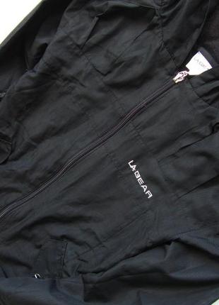 Стильна куртка вітровка з капюшоном la gear2 фото