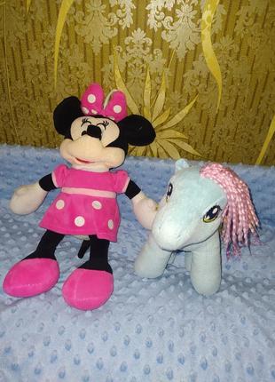 Мягкая игрушка мини маус, литл пони mini mouse, my little pony