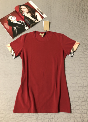 Нова, 100% оригінал, класична футболка burberry, р.м