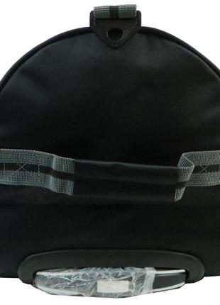 Дорожная сумка на колесиках 42l tb275-22 черная с серым9 фото