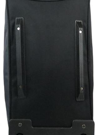 Дорожная сумка на колесиках 42l tb275-22 черная с синим7 фото