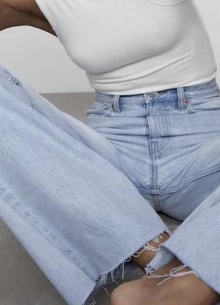 Джинсы wide-leg  палаццо джинси2 фото