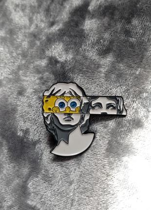 Пін брошка губка боб