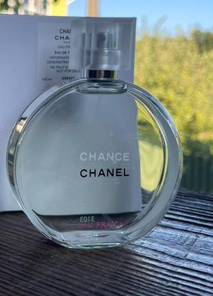Chanel chance eau fraiche edt tester 100ml1 фото