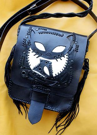 Сумка кожаная