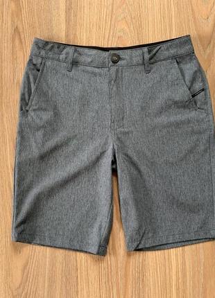 Мужские легкие пляжные шорты с карманами nitrous black9 фото