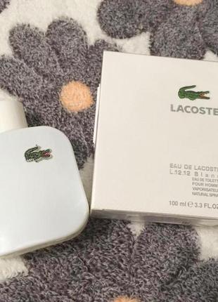 Lacoste eau de l.12.12 blanc men💥оригинал 3 мл распив аромата затест5 фото