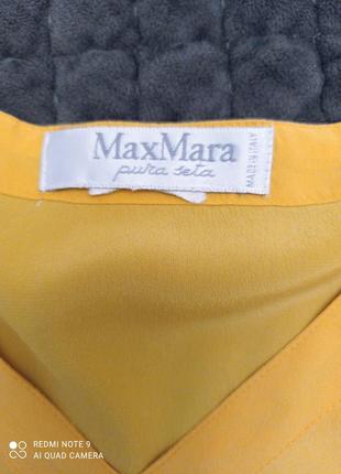 Шелковая блузка max mara4 фото