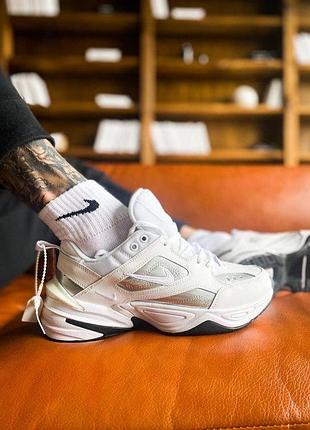 Nike m2k tekno essential silver white чоловічі кросівки найк м2к текно