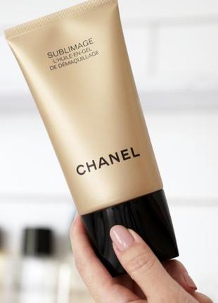 Chanel sublimage гель-масло для снятия макияжа акция -50%