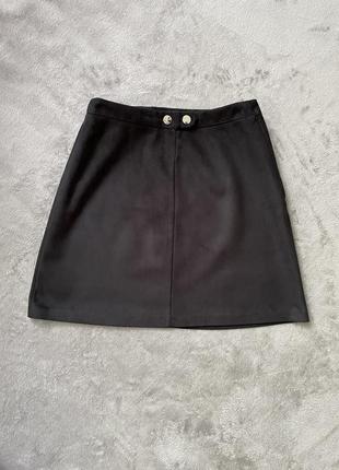 Короткая замшевая юбка, primark6 фото