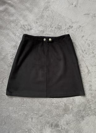 Короткая замшевая юбка, primark1 фото