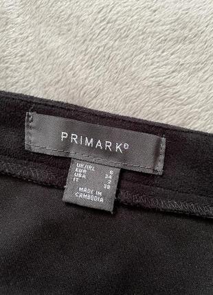 Короткая замшевая юбка, primark5 фото