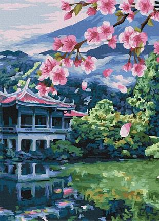 Картина за номерами дихання японії bs51573