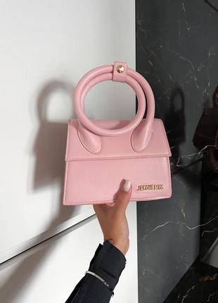 Сумка jacquemus light pink