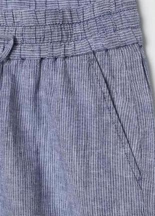 Лляні штани кюлоти капрі від f&f2 фото