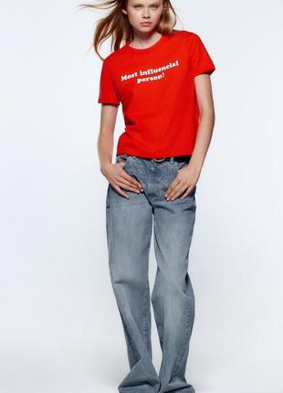 Футболка с надписью zara original spain футболки зара
