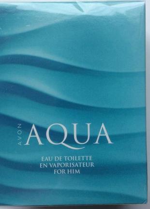 Мужская туалетная вода aqua от avon1 фото