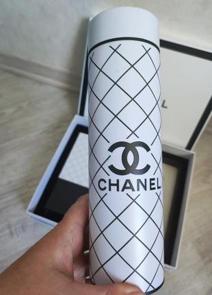 Набір термос преміум класу в стилі chanel🕊🕊🕊2 фото