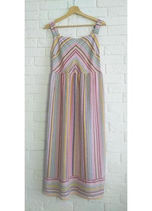 Сарафан, сукня з натуральної тканини.1 фото