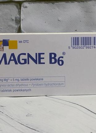 Витамины магне б6 польша magne b6 магний антистресс2 фото