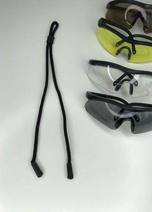Спортивные тактические баллистические очки8 фото