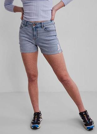 Нові джинсові шорти pieces, нові з біркою